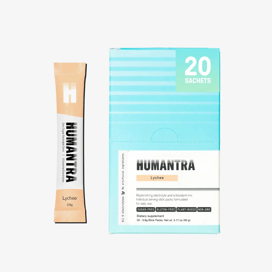 Humantra Lychee Electrolytes (20 sachets)