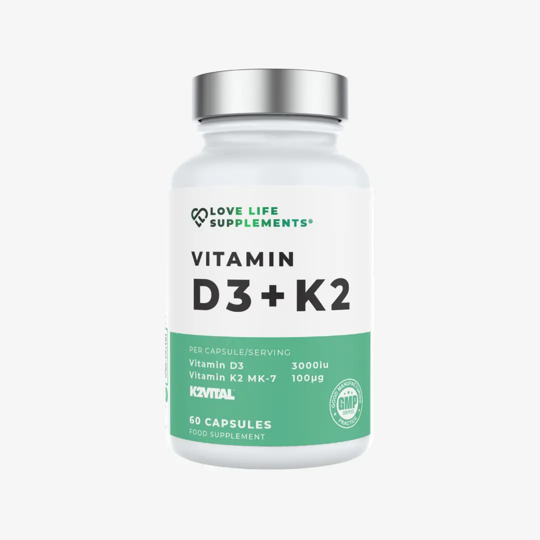 LOVE LIFE SUPPLEMENTS Vitamin D3 + K2 (K2Vital)
