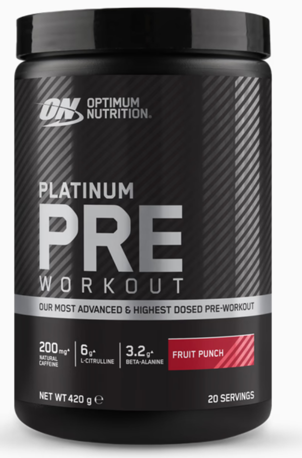 Optimum Nutrition Optimum Nutrition Platinum Pre-Workout Fruit Punch 420g