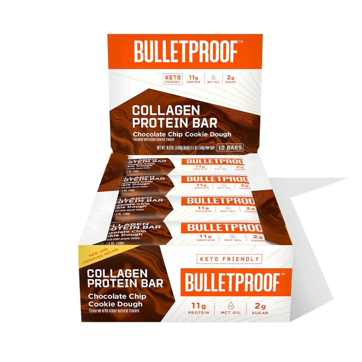 Collagen Protein Bars - Chocolate Chip Cookie Dough