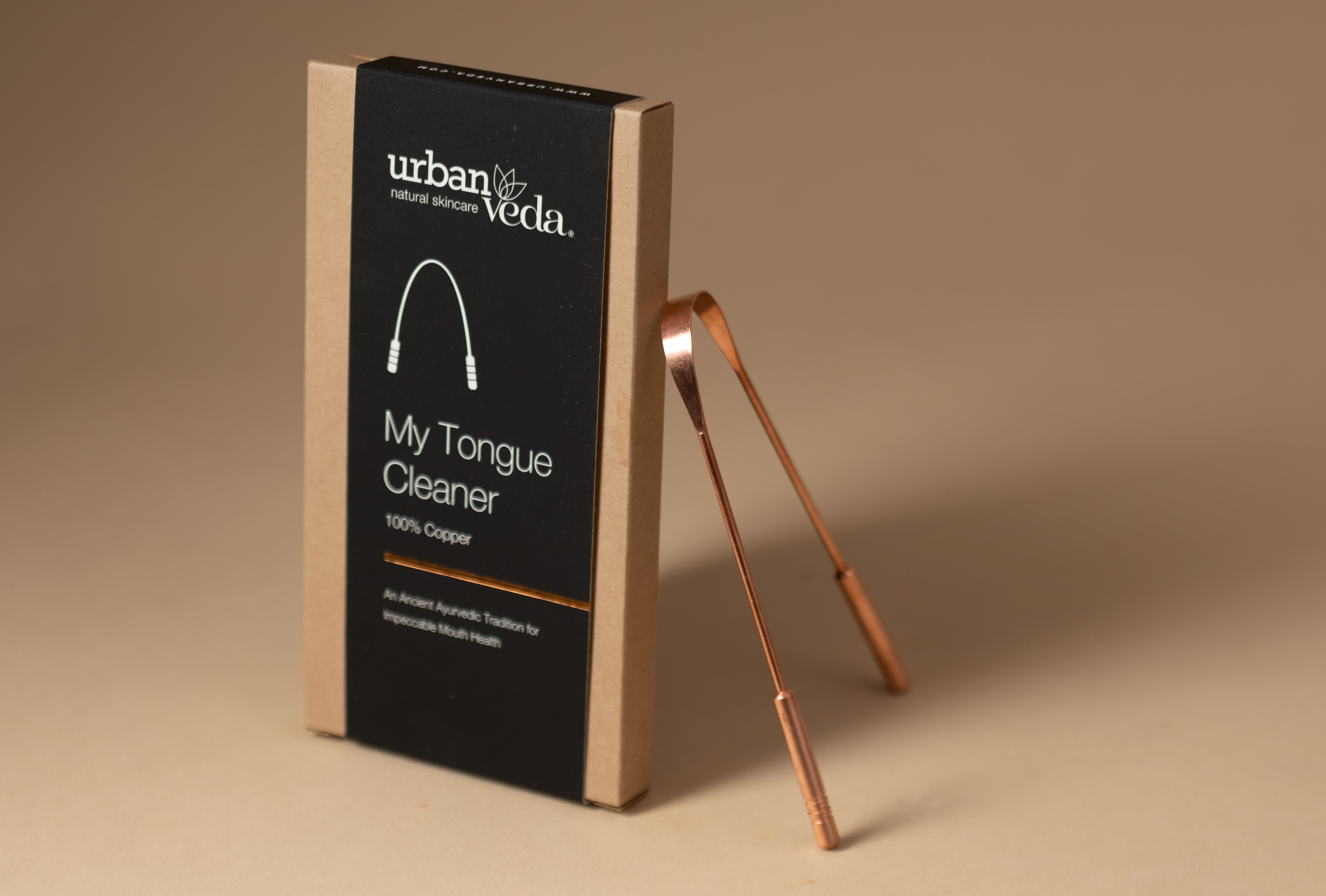 URBAN VEDA Ayurvedic Tongue Scraper