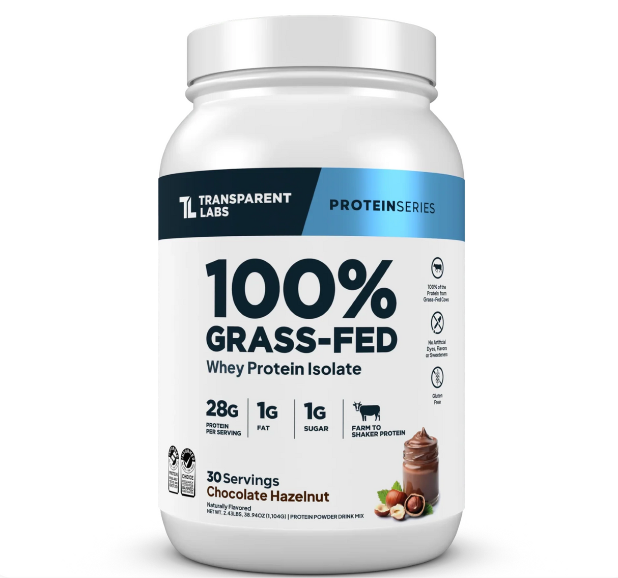 Grass-Fed Whey Protein Isolate