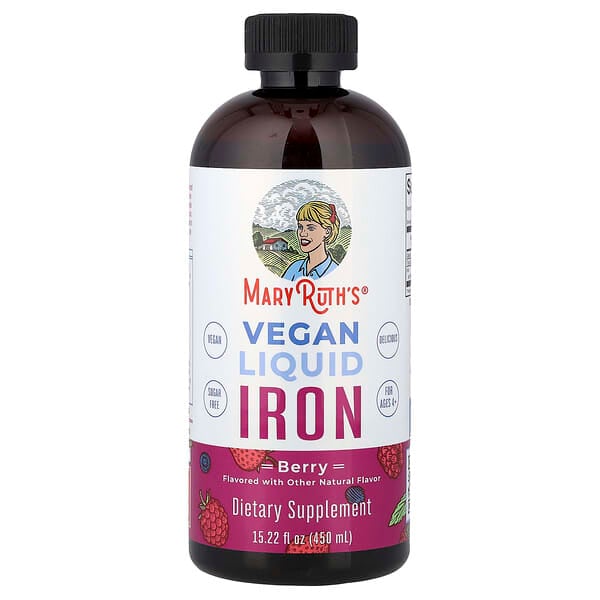 MARYRUTH'S Vegan Liquid Iron - Berry