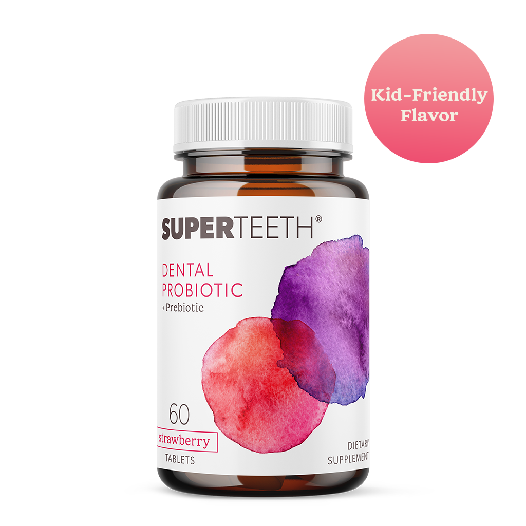 SUPERTEETH Dental Probiotics – Strawberry