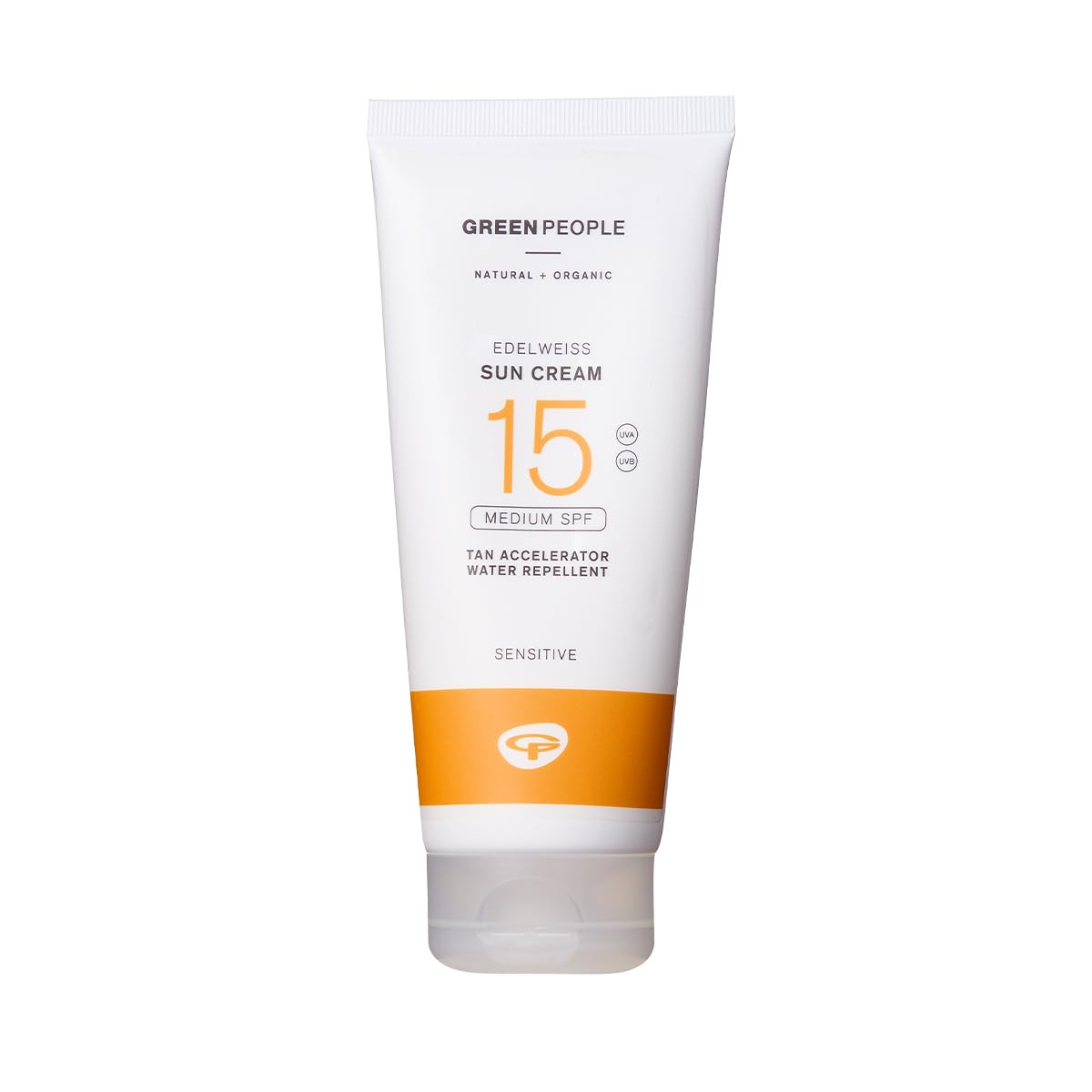 GREEN PEOPLE Edelweiss Sun Cream with Tan Accelerator SPF15