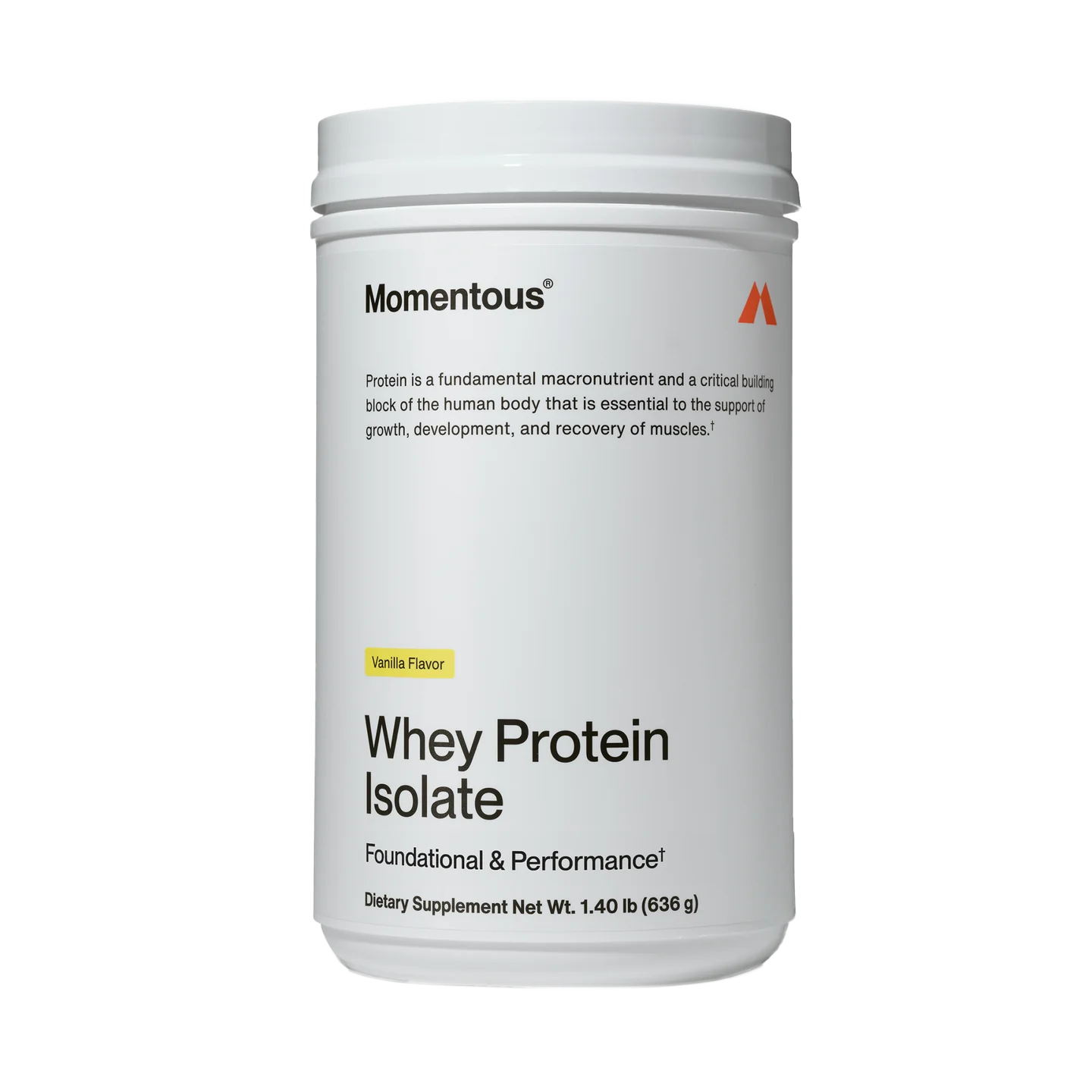 Grass Fed Whey Protein Isolate Powder - Vanilla
