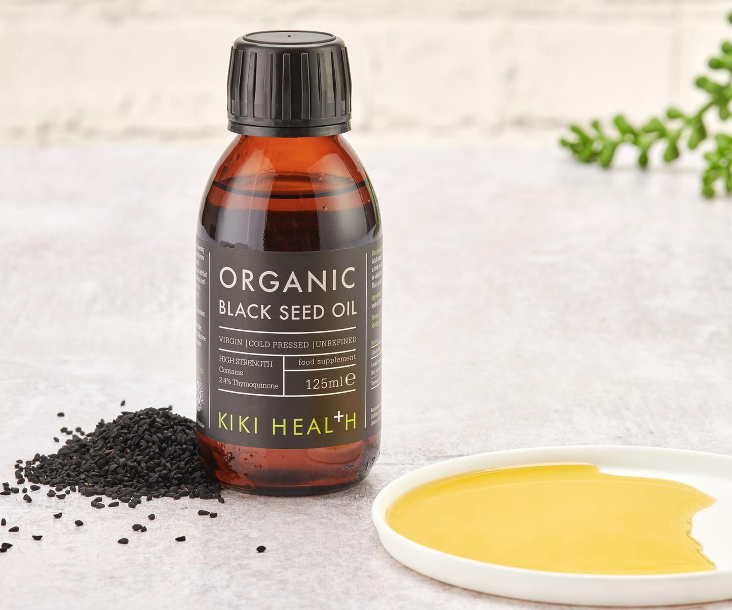 KIKI HEALTH Organic Black Seed Oil