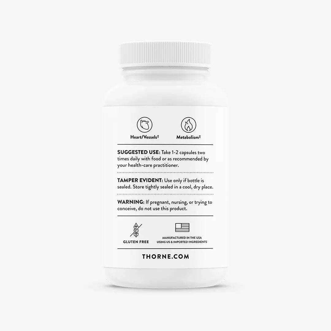 Thorne Berberine - 1000mg, image 2