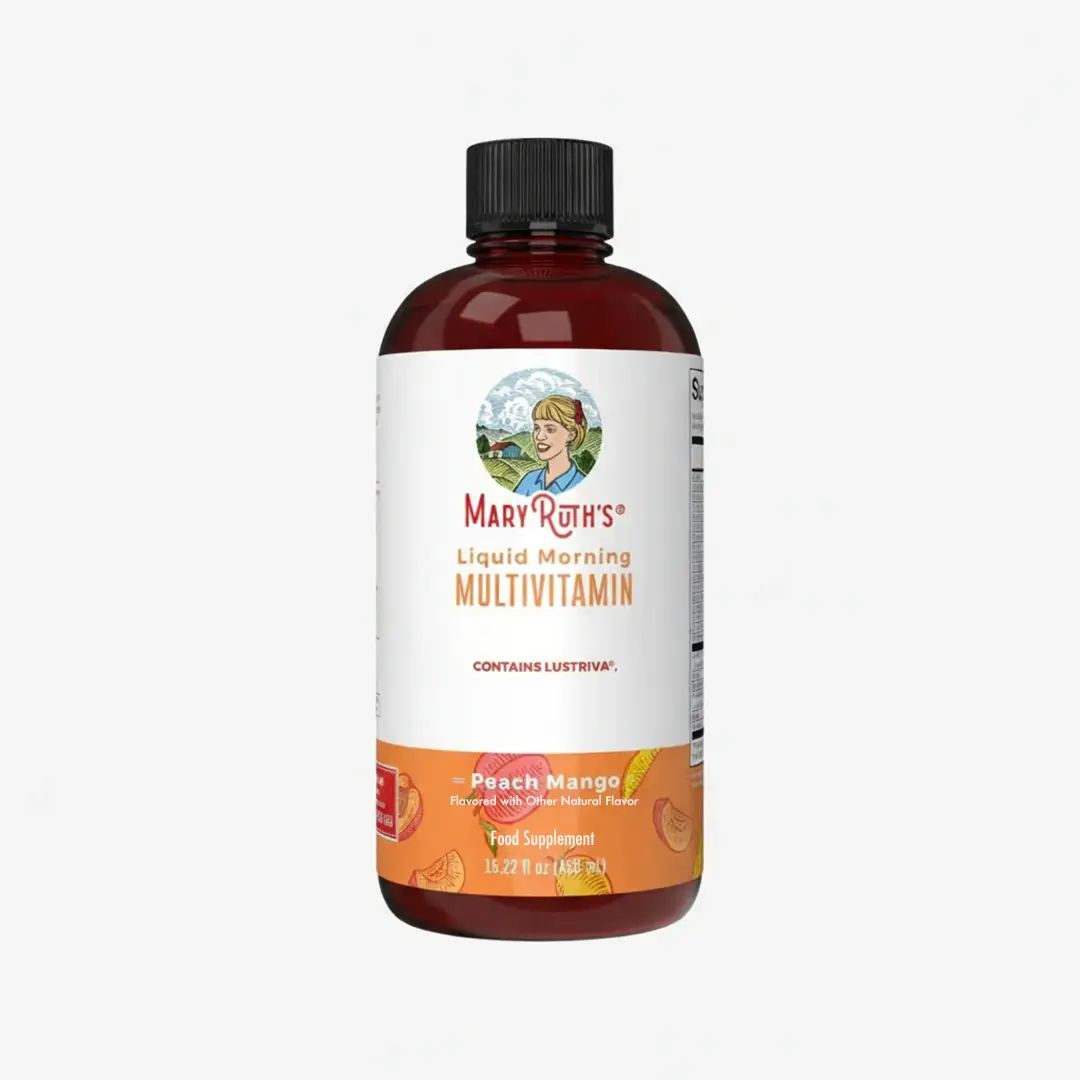 Maryruth'S Liquid Morning Multivitamin + Hair Growth - Peach Mango