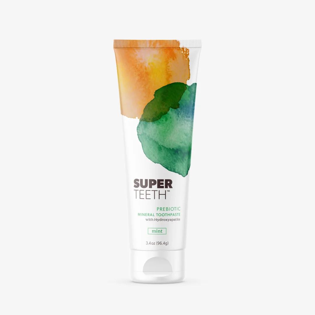 Superteeth Prebiotic Mineral Toothpaste - Mint