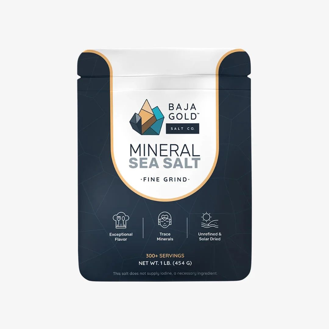 Baja Gold Salt Co. Mineral Sea Salt - Fine Grind