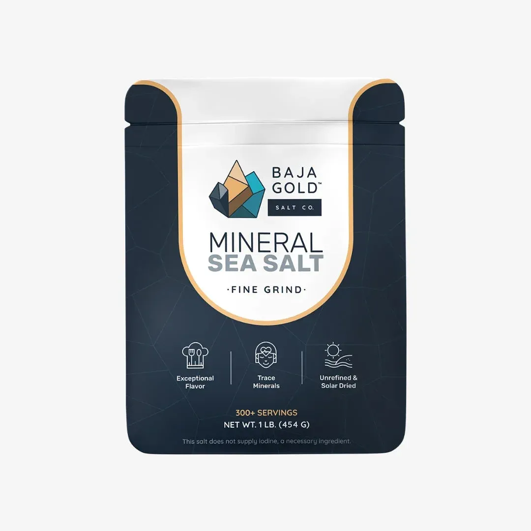 Mineral Sea Salt - Fine Grind