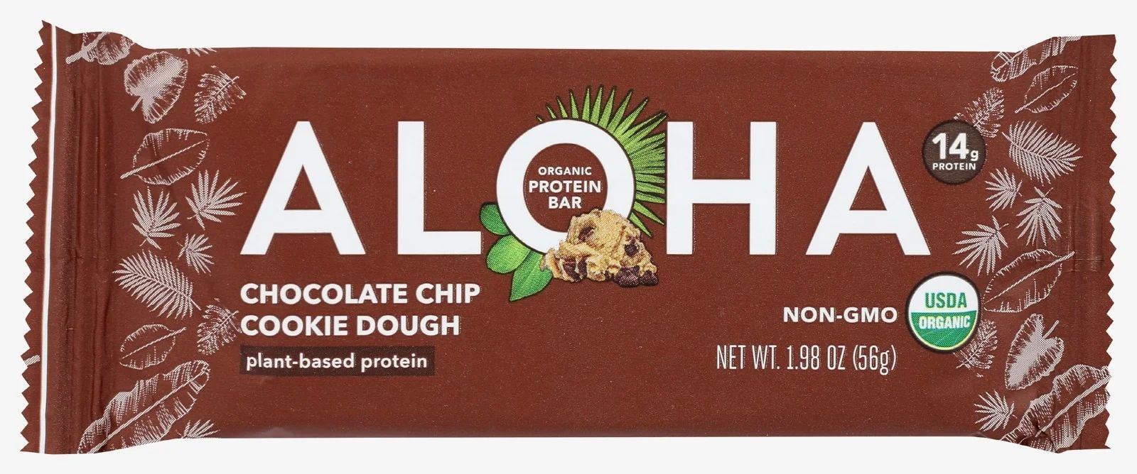 Aloha Chocolate Chip Cookie Dough - Protein Bars