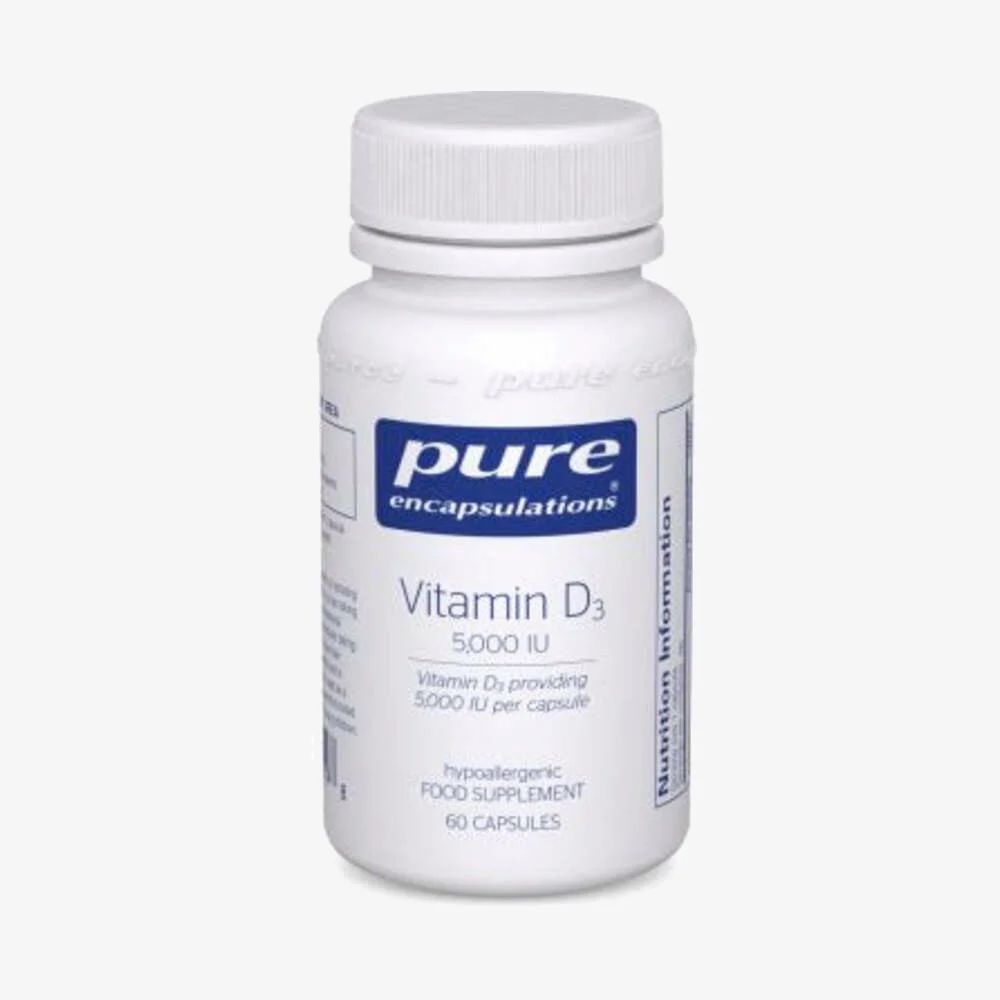 PURE Encapsulations Vitamin D3 5000 IU, image 2
