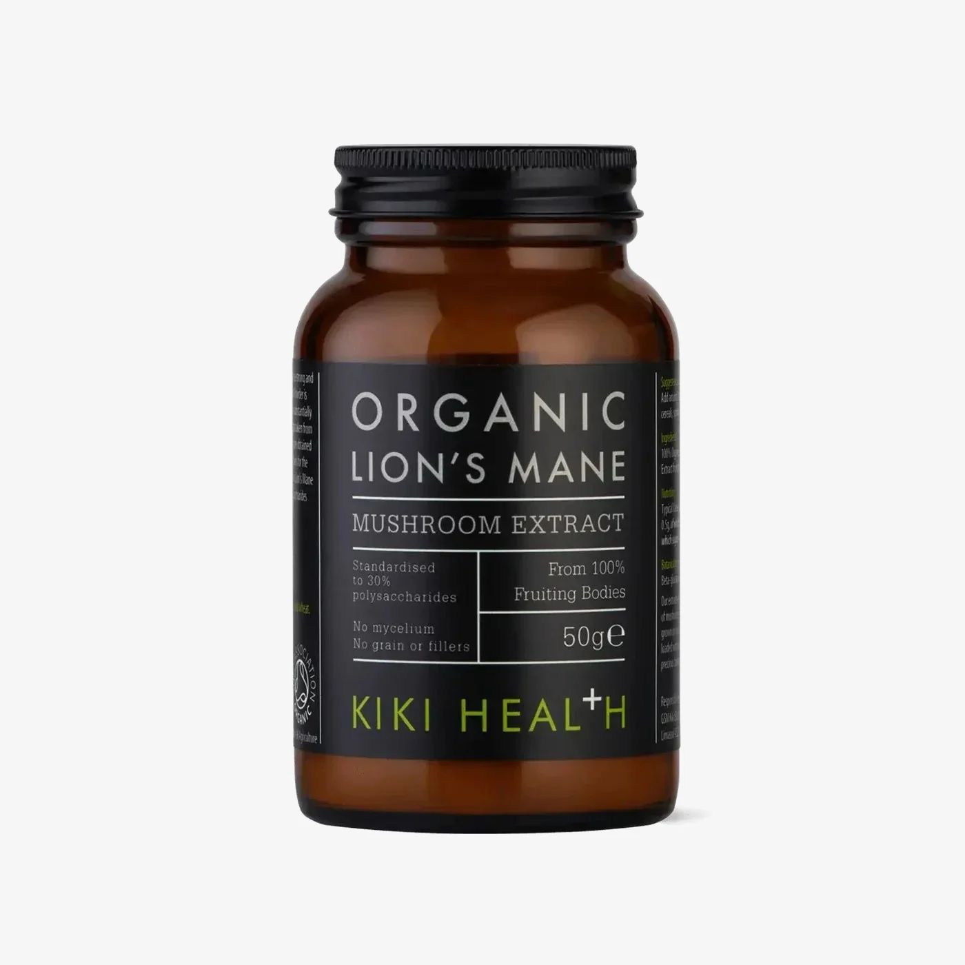 KIKI Health Organic Lion's Mane Mushroom Extract