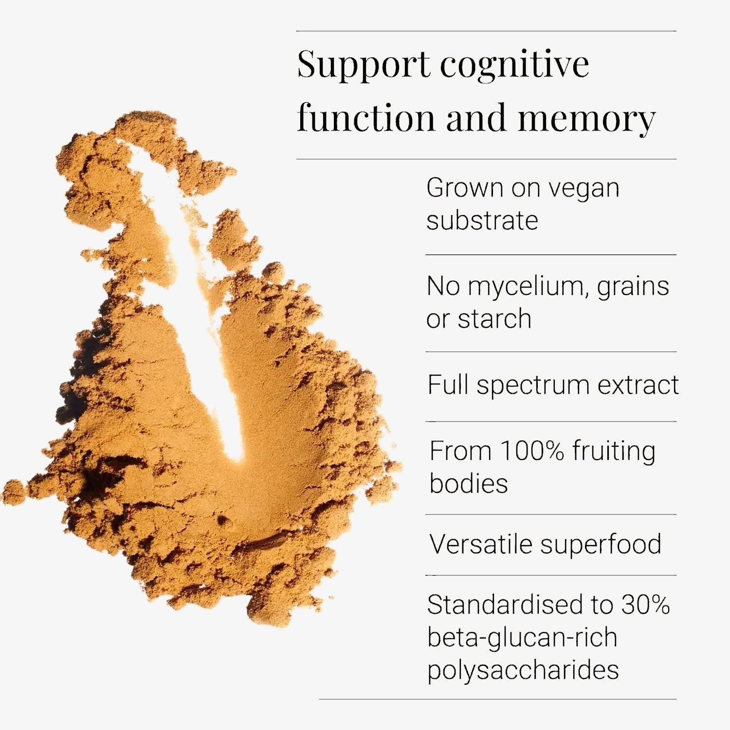 KIKI Health Organic Lion's Mane Mushroom Extract, image 2