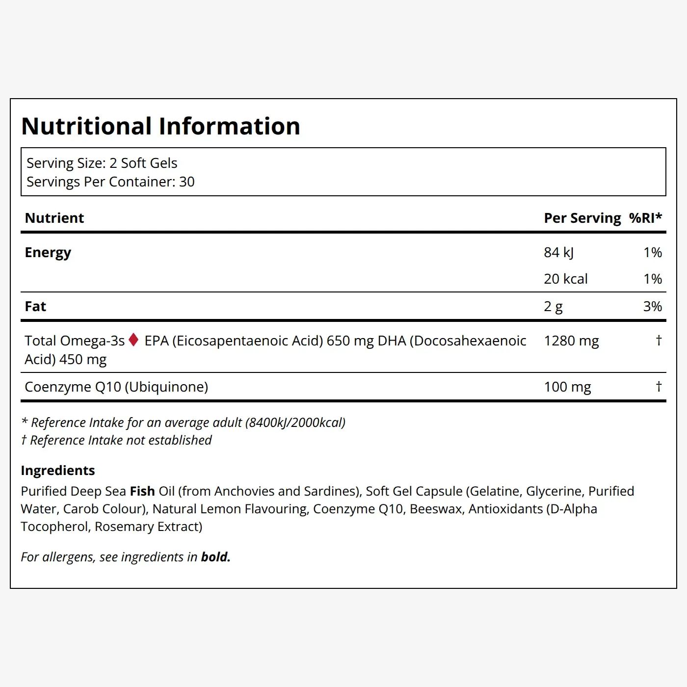 Nordic Naturals Ultimate Omega + CoQ10, image 2