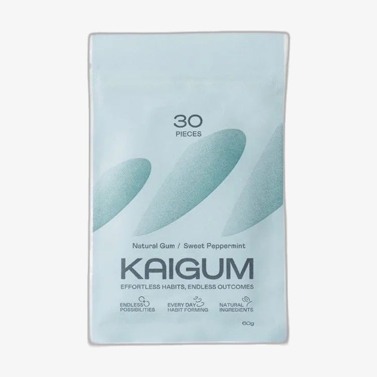 Kaigum Natural Chewing Gum - Sweet Peppermint