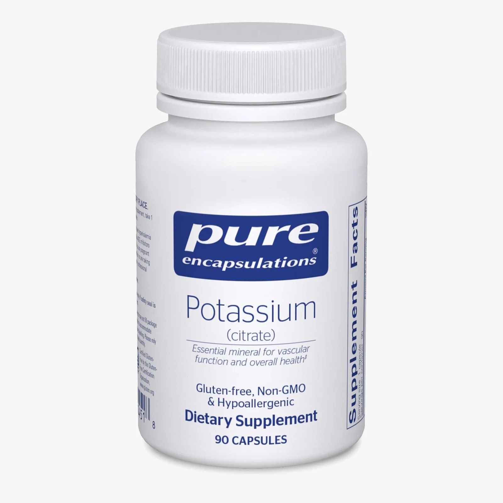 PURE Encapsulations Potassium (citrate), image 2