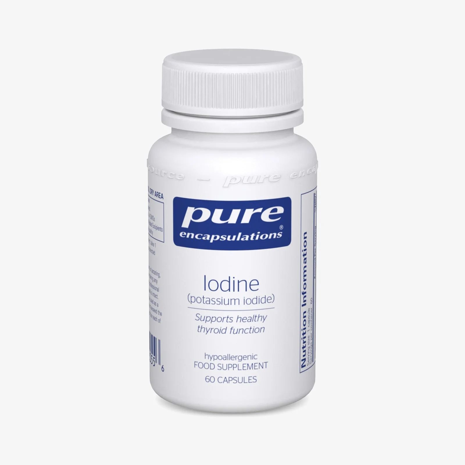 PURE Encapsulations Iodine (potassium iodide), image 2