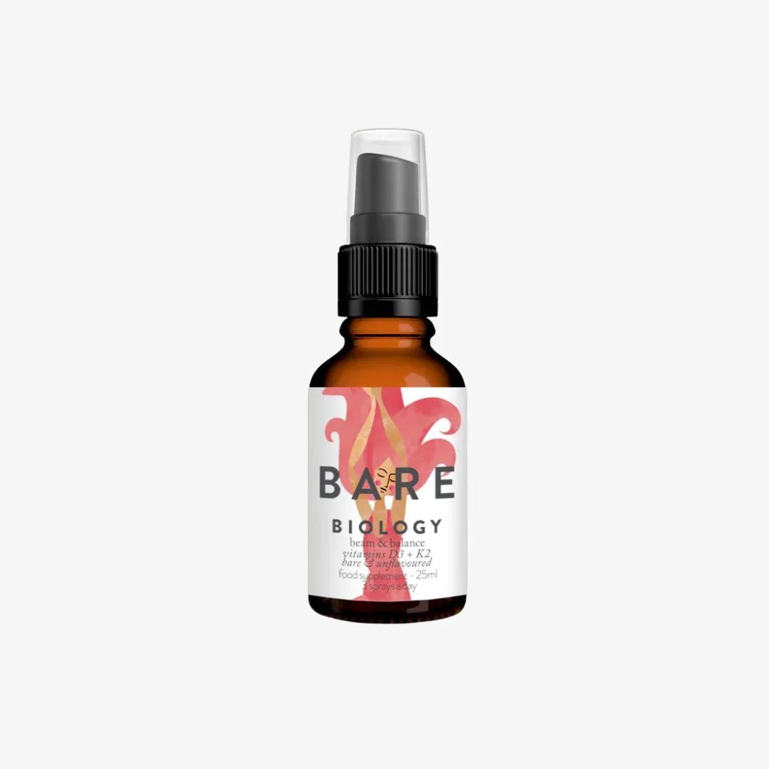 BARE Biology Beam & Balance Vitamins D3 + K2 - Unflavoured