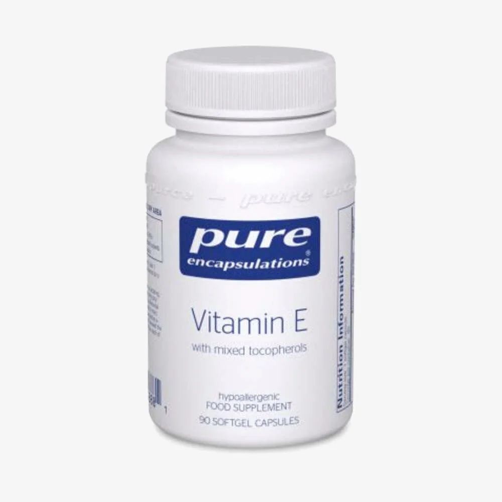 PURE Encapsulations Vitamin E (with mixed tocopherols)