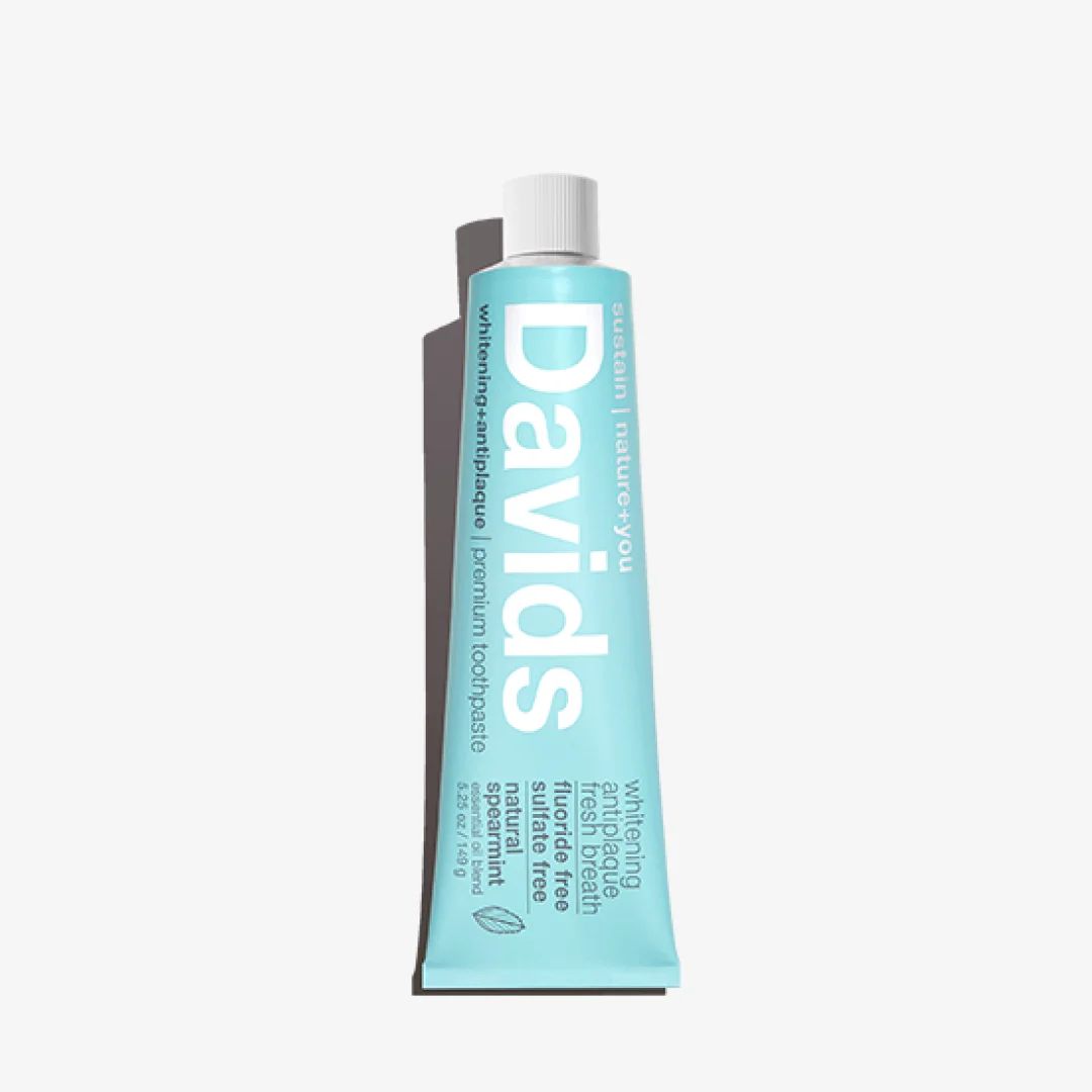Davids Natural Toothpaste spearmint