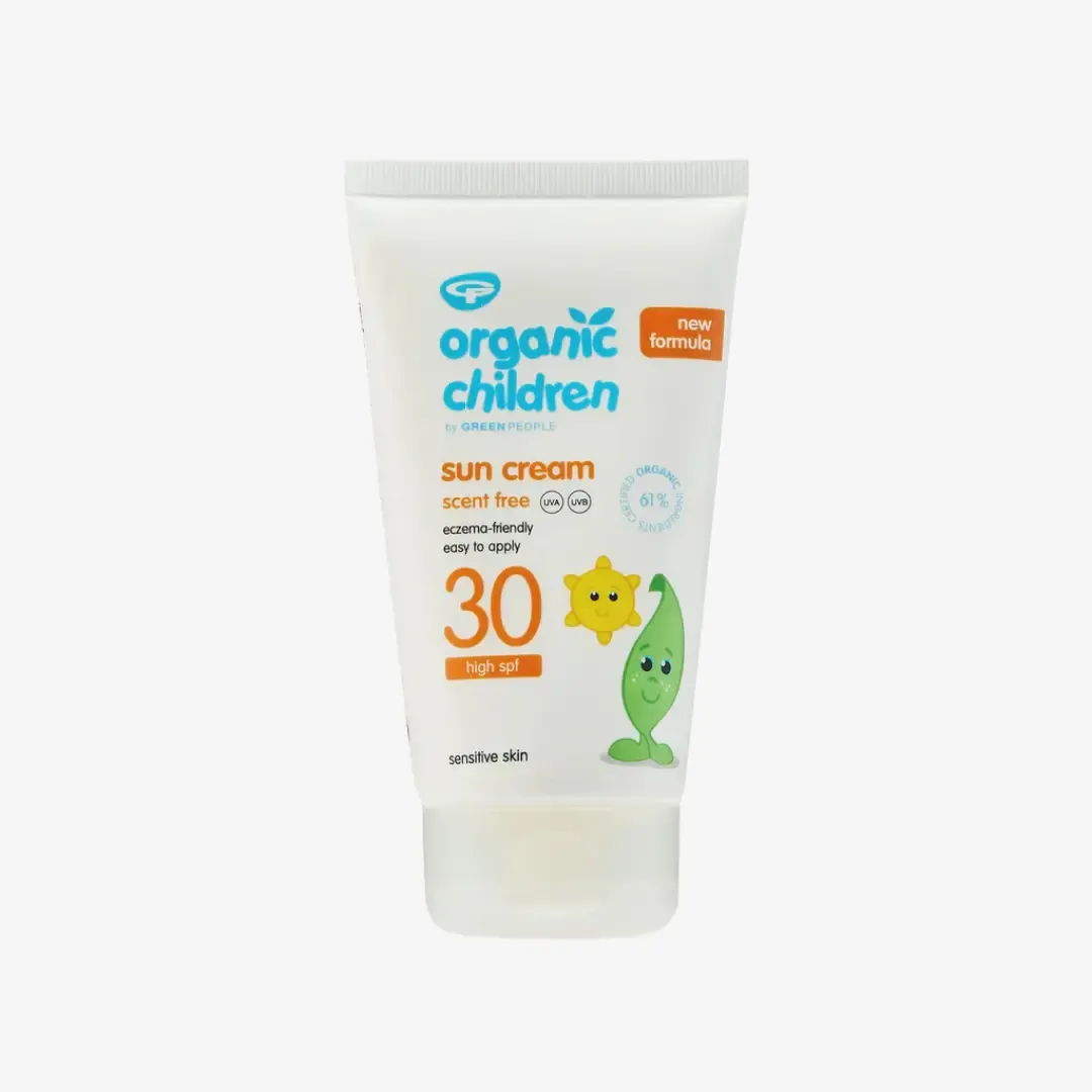Green People Organic Children Scent Free Sun Cream SPF30