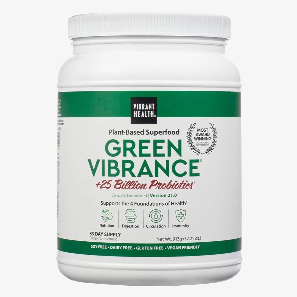 Vibrant Health Green Vibrance - 83 Day Supply, Powder