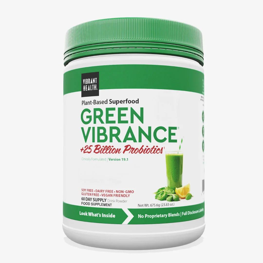 Vibrant Health Green Vibrance - 60 Day Supply, Powder
