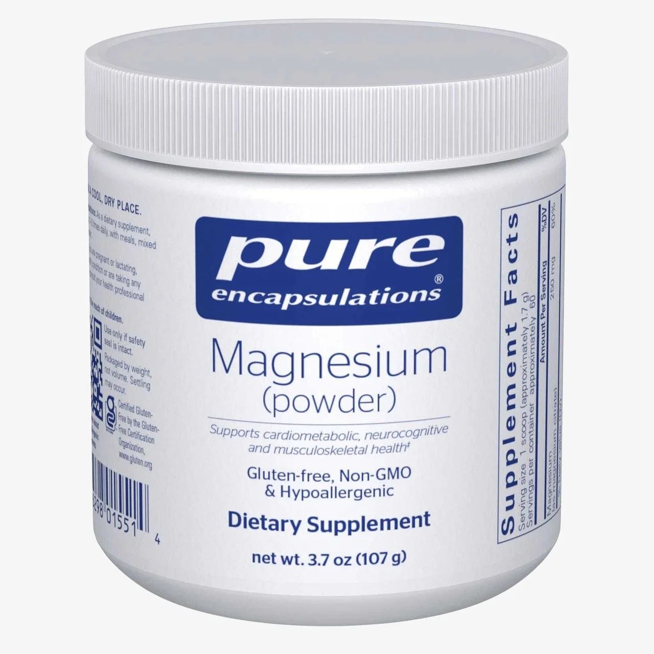 PURE Encapsulations Magnesium Powder, image 2