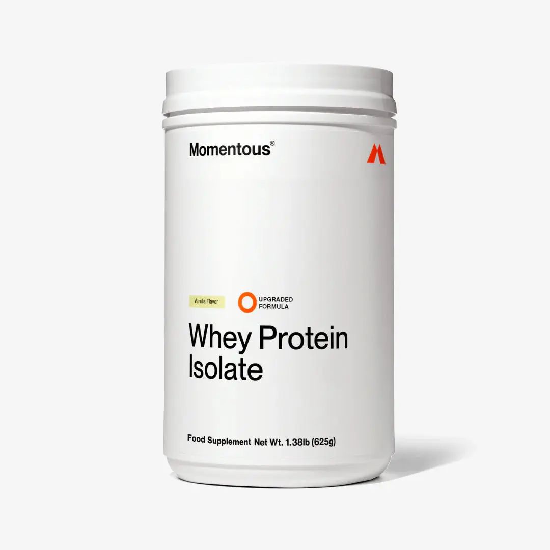 Momentous Grass Fed Whey Protein Isolate – Vanilla