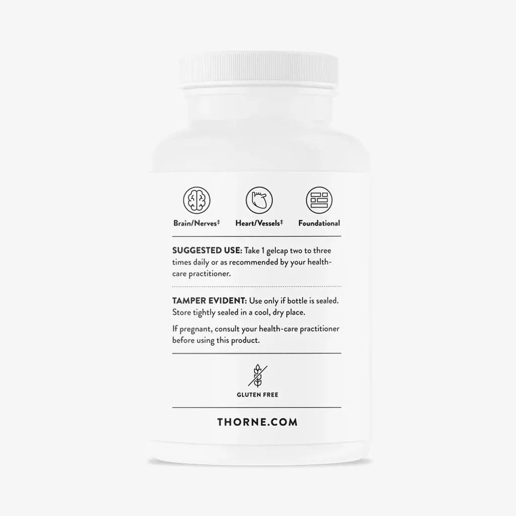 Thorne Omega-3 with CoQ10, image 2