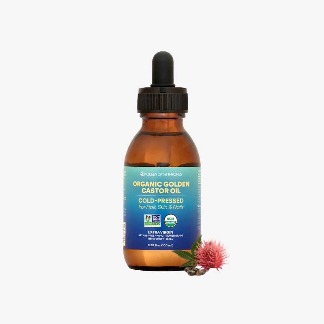 Queen OF THE Thrones Golden Organic Castor Oil