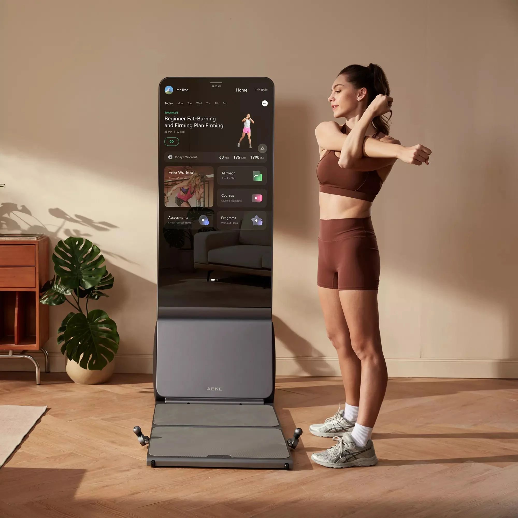 AEKE K1 AI-Powered Smart Home Gym