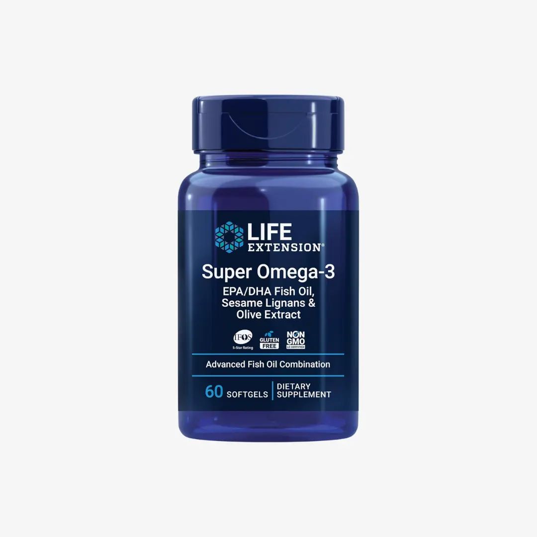 Life Extension Super Omega-3 Plus with Krill and Astaxanthin
