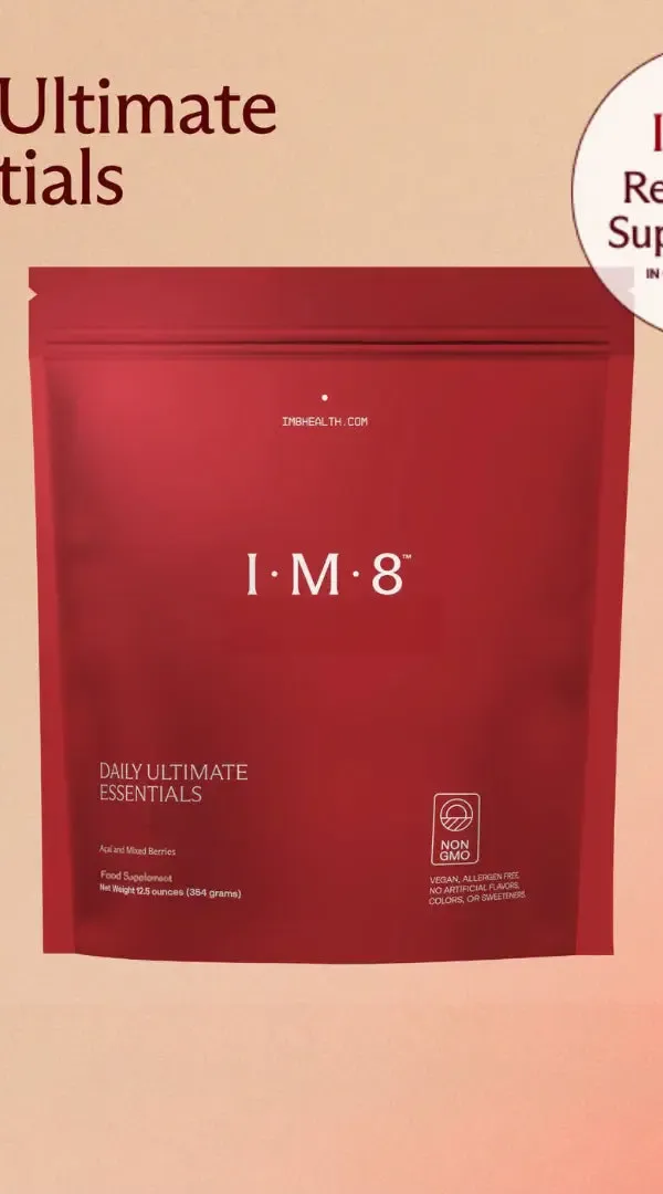 IM8 Daily Ultimate Essentials / Refill Pouch / 30 Day Supply