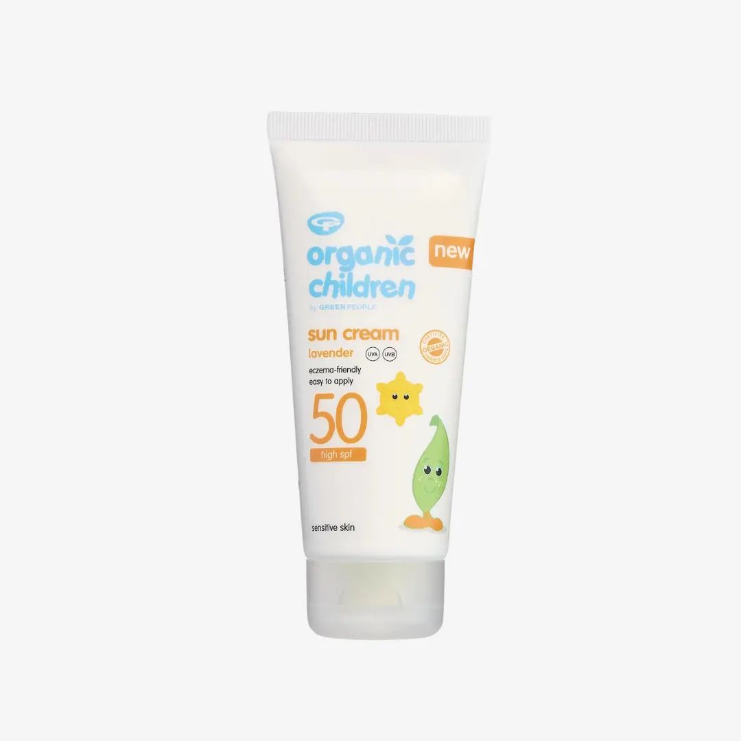 Green People Organic Children Sun Cream SPF50- Lavender