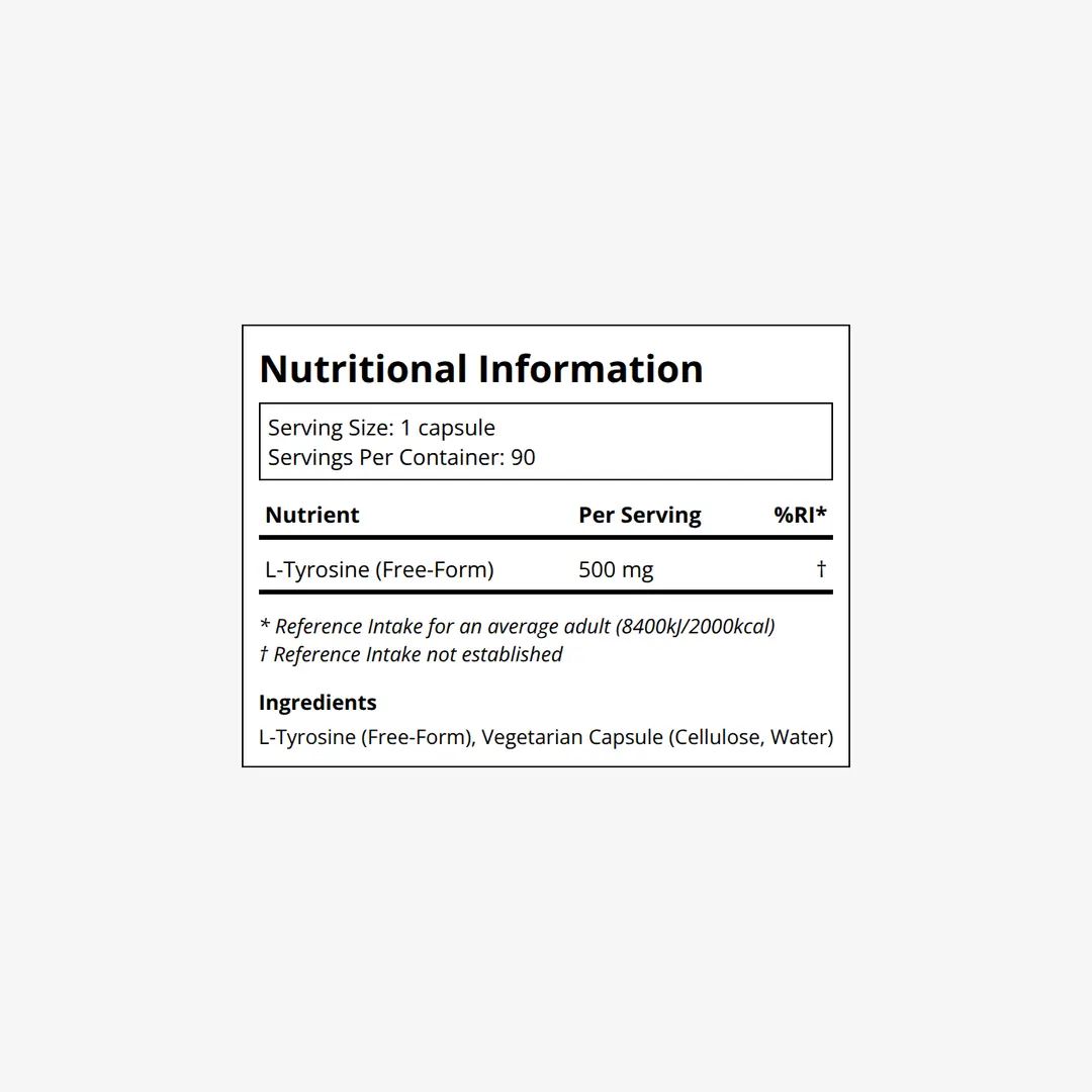 Pure Encapsulations L-Tyrosine, image 2