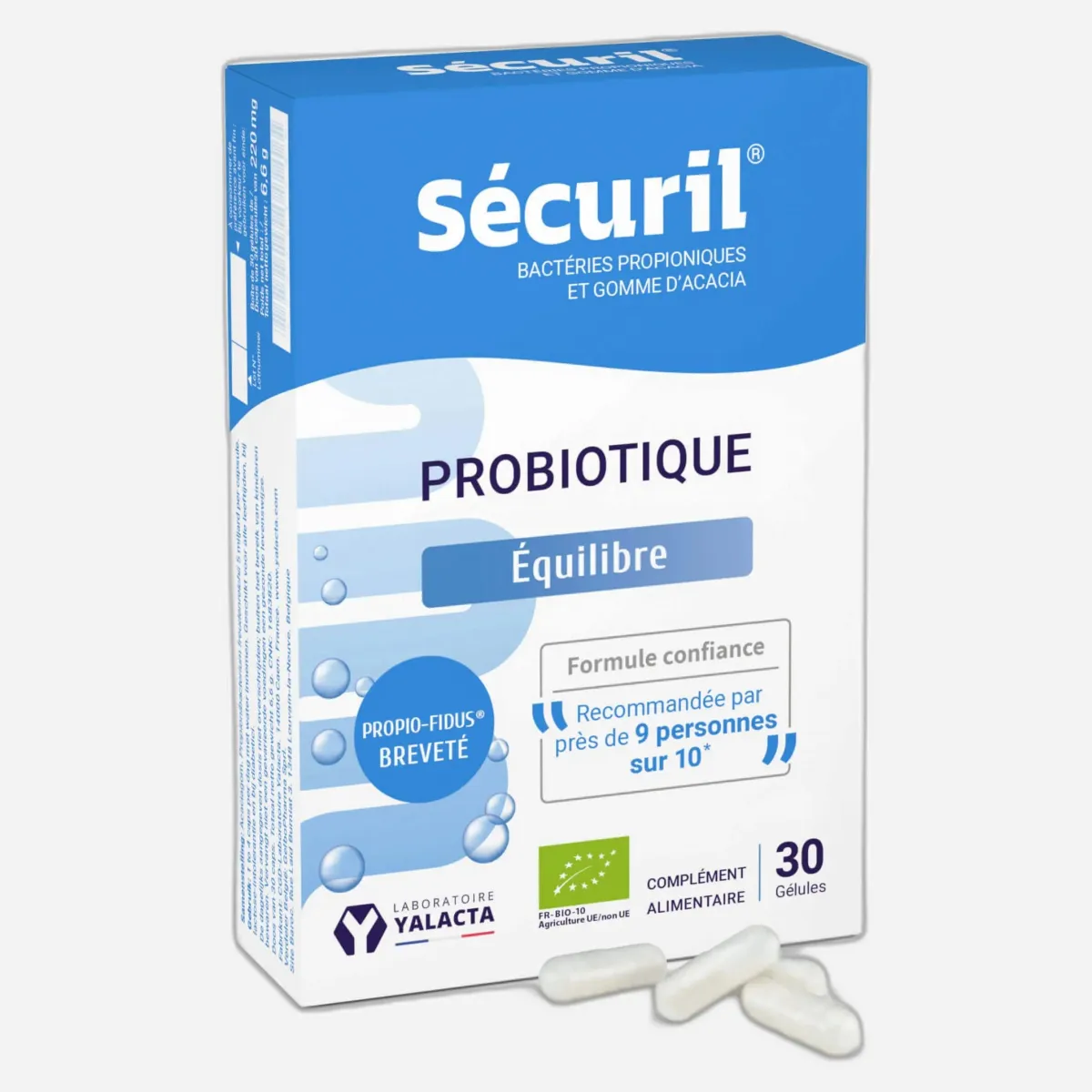 Yalacta Sécuril 30 Capsules