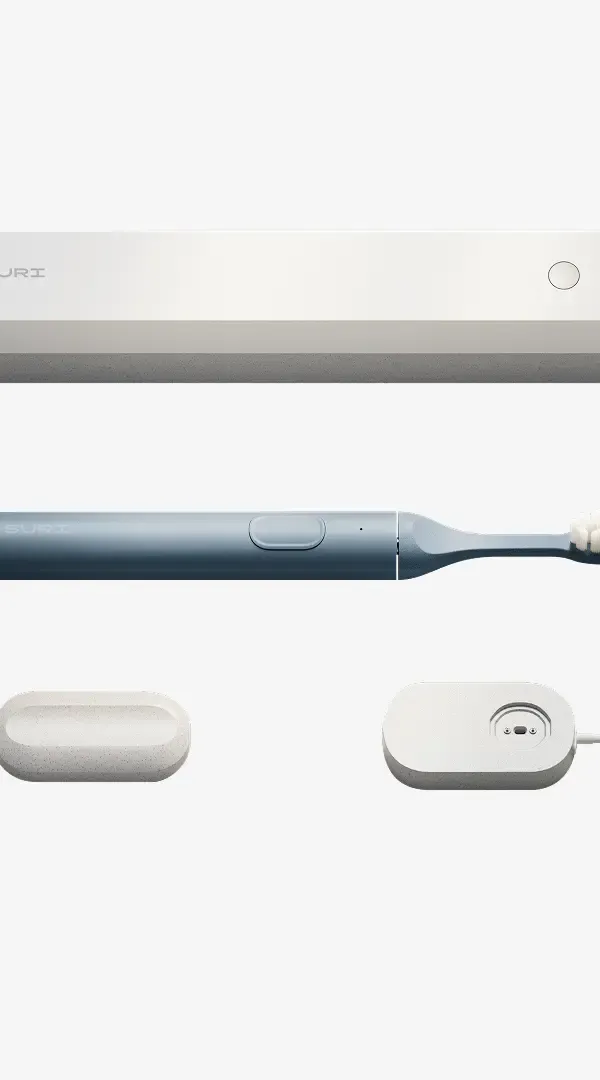 SURI Sonic Electric Toothbrush + UV Cleaning Case — Morning Waves