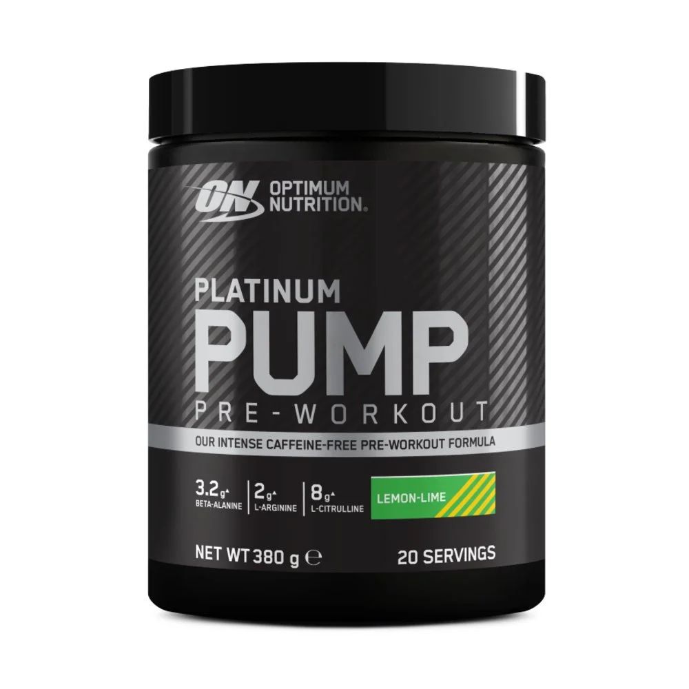 Optimum Nutrition Platinum Pump Pre-workout Lemon Lime 380g