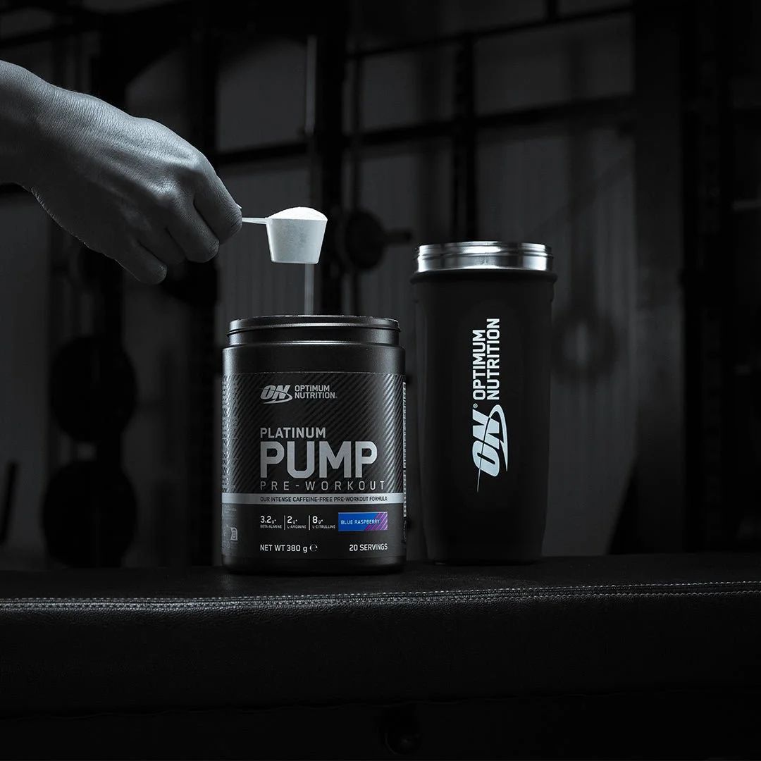 Optimum Nutrition Platinum Pump Pre-workout Lemon Lime 380g, image 2