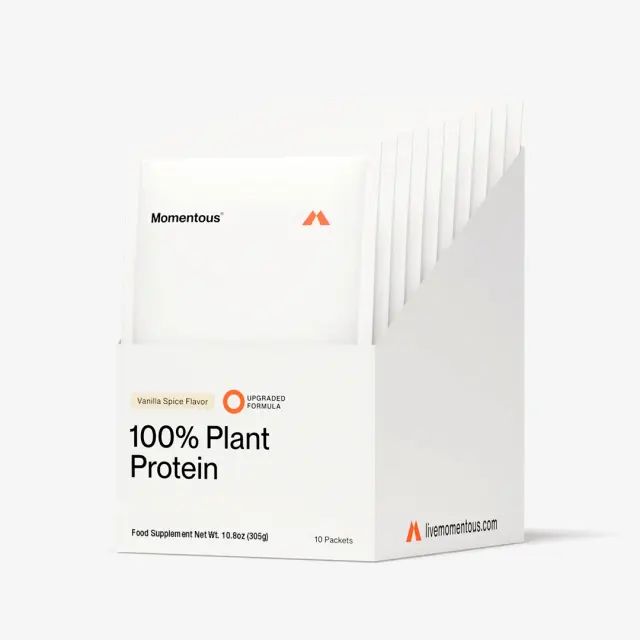 Momentous 100% Plant Protein 10-Travel Packs - Vanilla Spice