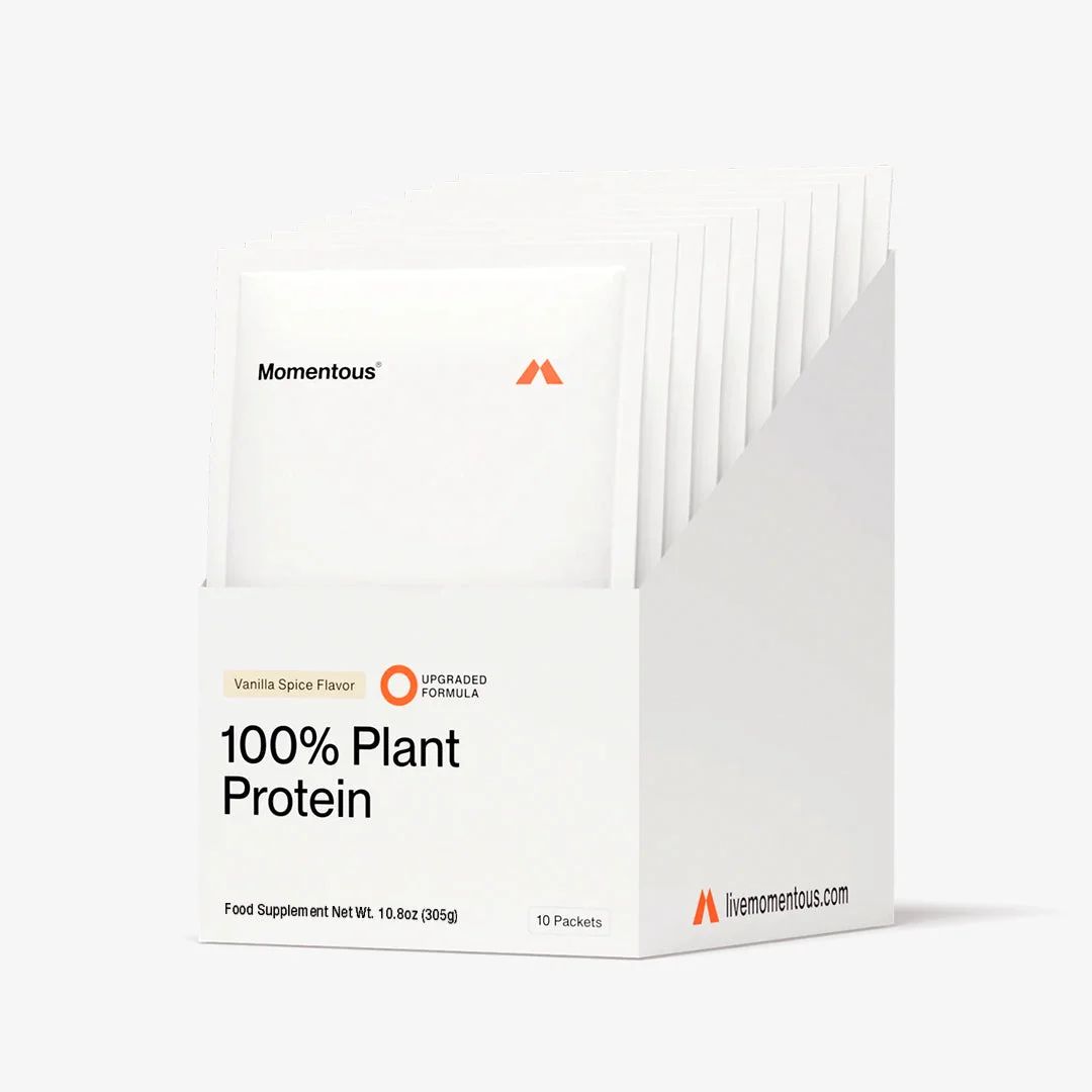 Momentous 100% Plant Protein 10-Travel Packs - Vanilla Spice
