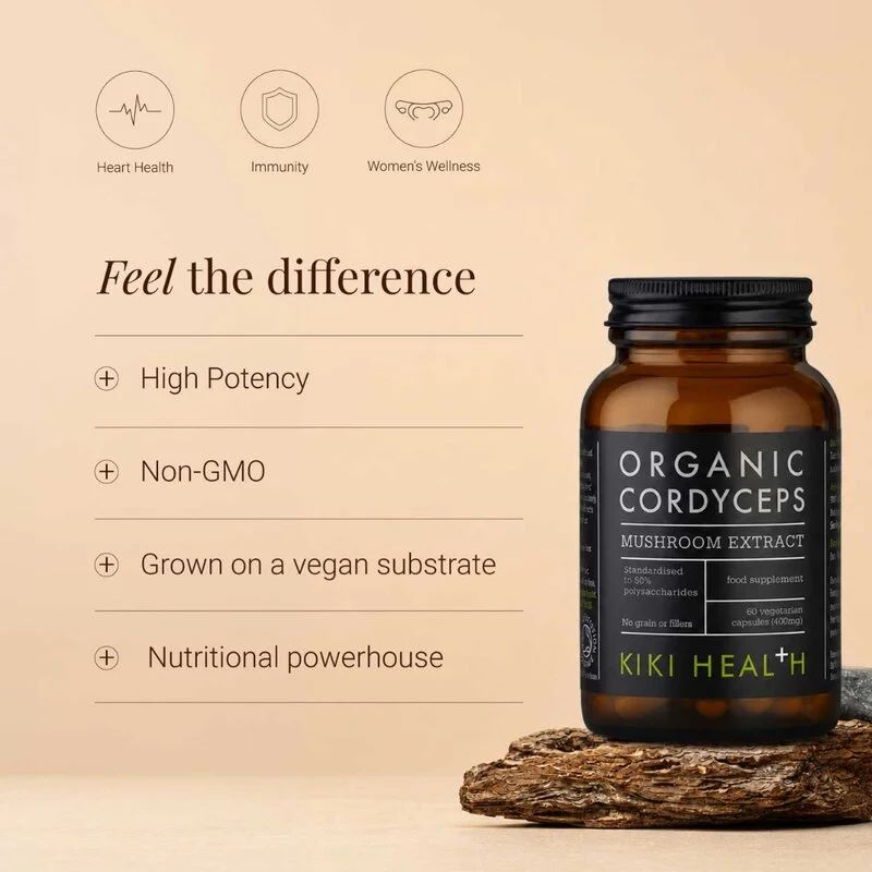 KIKI Health Organic Cordyceps Extract, image 2