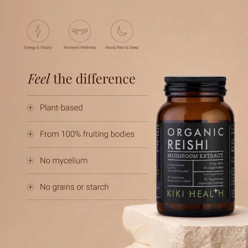 KIKI Health Organic Reishi Extract, image 2