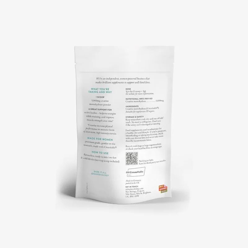 BARE Biology High Flyer Creatine Monohydrate Powder, image 2
