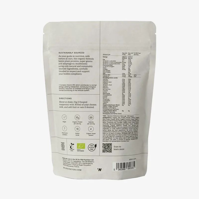 WILD Nutrition Protein + Superfood Powder, image 2