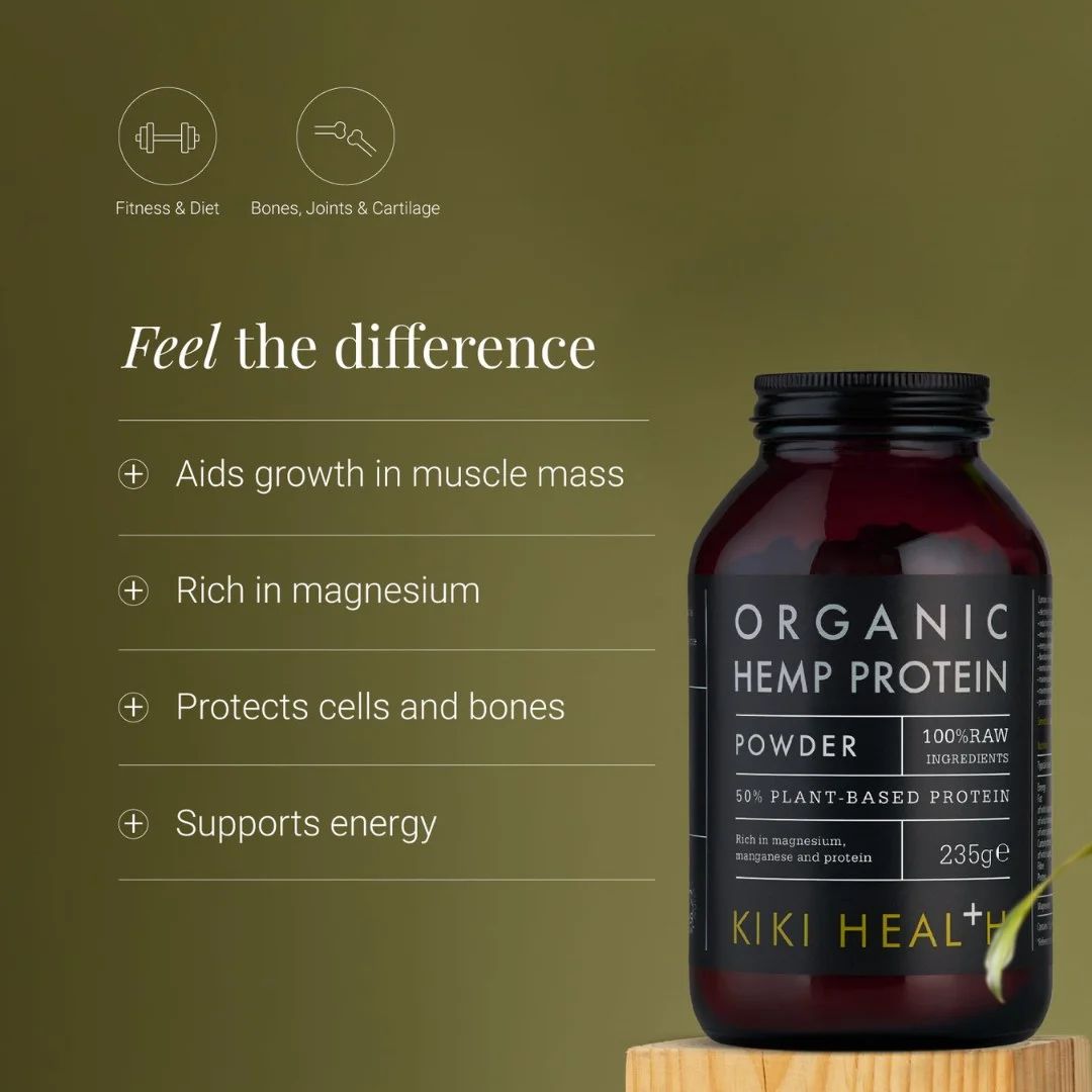 KIKI Health Hemp Protein Powder, image 2